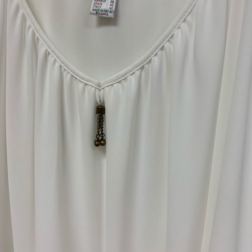 NWT Ribkoff Essentials Ruffle Layered Blouse - Picture 4 of 6
